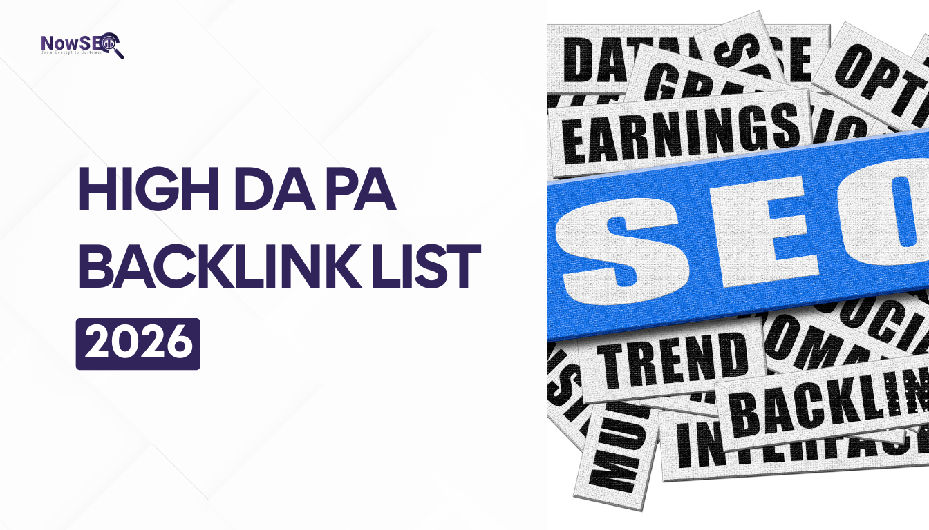 High DA Backlink List 2026