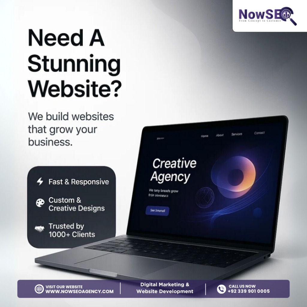 website design and development services Karachi