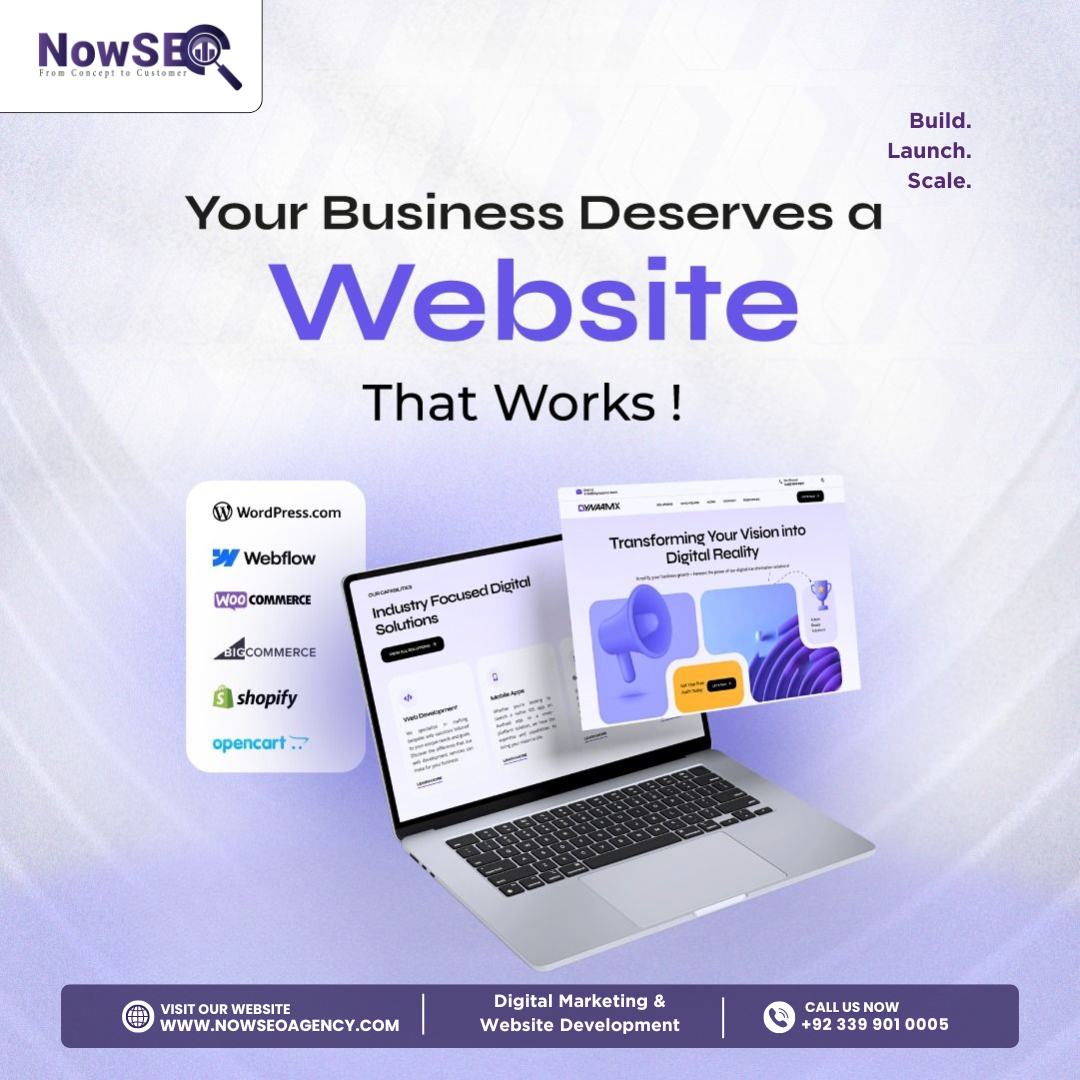 website design and development services pakistan